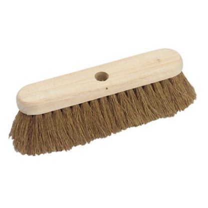Picture of Natural Coco Fibre Soft Broom Head 12"