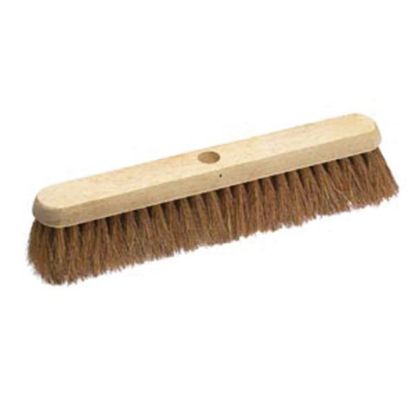 Picture of Complete Natural Industrial Coco Soft Broom 18" (Handle Included)