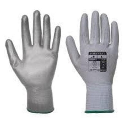 Picture of Pu Palm Glove Grey Size 10/XL