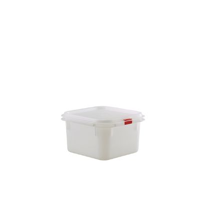 Picture of Genware Polypropylene Gastronorm Container GN 1/6 100mm 1.9ltr