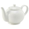 Picture of Genware Porcelain White Teapot 16oz (6)