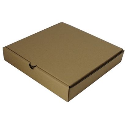 Picture of Pizza Box 9" Plain Brown Cardboard (100)