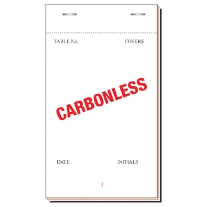 Picture of Restaurant Pads 3 Part 50sht 92x165mm (Single)