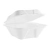 Picture of Vegware Nourish Bagasse Clamshell 178x178mm (Pack Of 50)