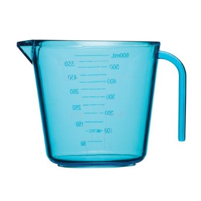 Picture of Colourworks Plastic Measuring Jug 600ml Assorted Colours