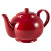 Picture of Genware Porcelain Red Teapot 15.75oz (6)