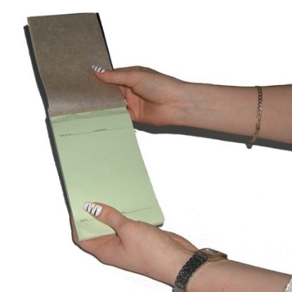 Picture of Restaurant Pads 2 Part 50sht 95x140mm Green X 1