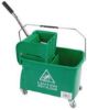 Picture of Microspeedy Flat Mop Bucket And Wringer Green 20ltr