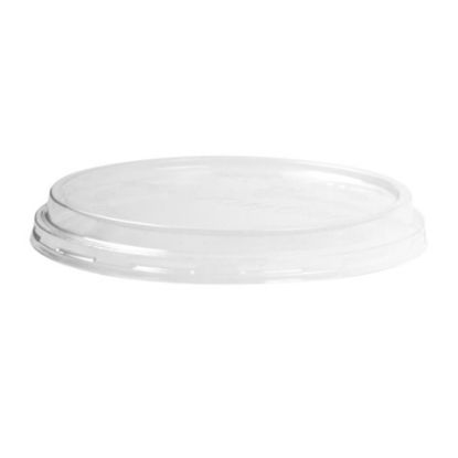 Picture of Vegware PLA Round Deli  Lid To Fit 8-32oz (Pack Of 50)
