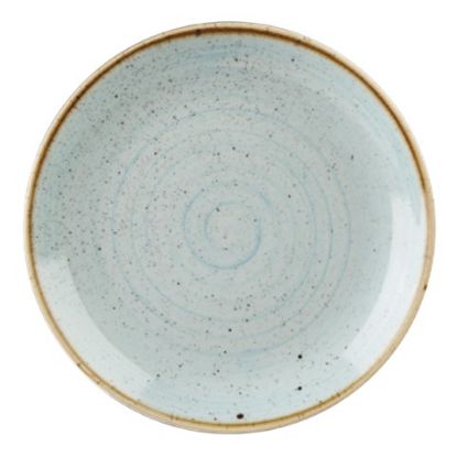 Picture of Churchill Stonecast Coupe Plate 21.7cm 8.66" Duck Egg (Case Of 12)