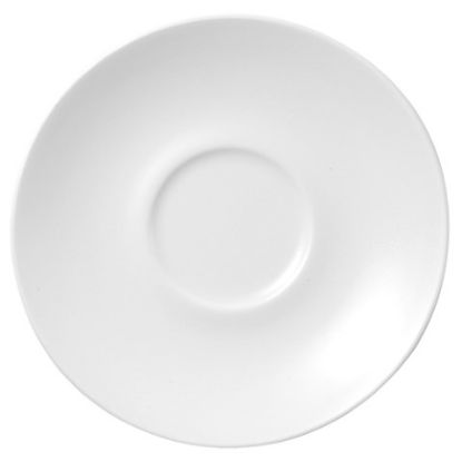 Picture of Churchill Cappuccino Saucer  6.25" White (Single)
