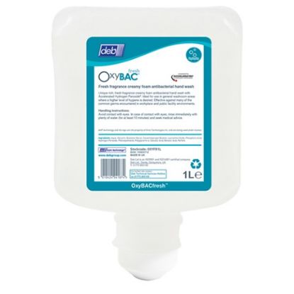 Picture of Deb Oxybac Fresh Anti Bac Foam Hand Wash 1ltr  (Case of 6)