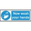 Picture of Now Wash Your Hands Sml S/A