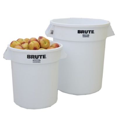 Picture of Round Brute Container 38ltr White