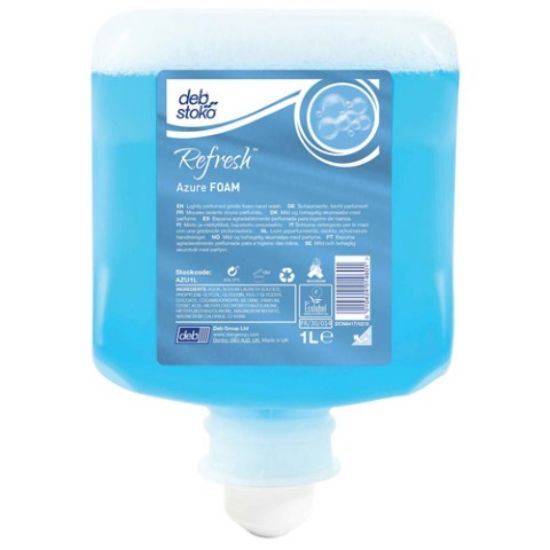 Picture of Deb Refresh Azure Foam 1ltr