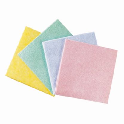 Picture of Jangro Medium Duty All Purpose Cloth Yellow (Pack of 10)