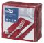 Picture of Bordeaux Red Dinner Napkin 8 Fold 3ply  (Pack of 100)