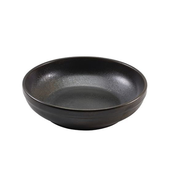 Picture of TERRA PORCELAIN CINDER BLACK COUPE BOWL 23CM (6)