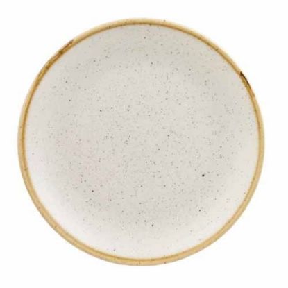 Picture of Churchill Stonecast Coupe Plate 6.5" Barley White (Case Of 12)