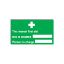 Picture of The Nearest First Aid Box Is 150x300mm