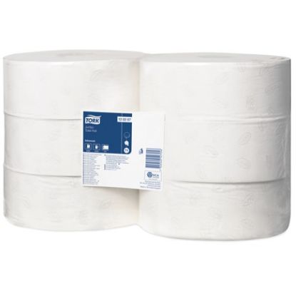 Picture of Tork Jumbo Toilet Rolls Advance 2ply 360m White T1 (6)