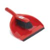 Picture of Stiff Dustpan Set Red 