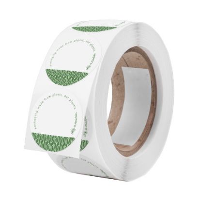 Picture of Vegware Write On Compostable Sticker Round 45mm (1000)