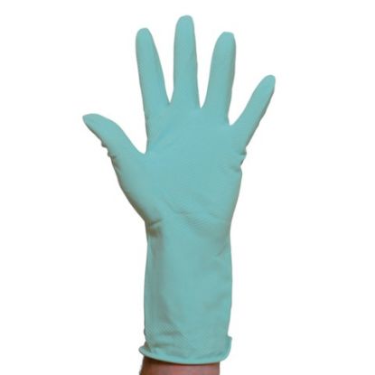 Picture of Household Gloves Small Green (Single Pair)