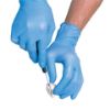 Picture of Jangro Premium Nitrile 5g Nitrile Glove Powder Free Blue Small (Pack Of 100)