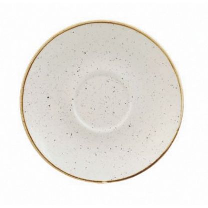 Picture of Churchill Stonecast Saucer 6.25" Barley (Case Of 12)