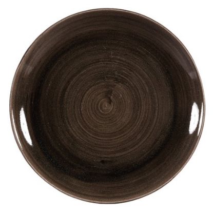 Picture of Churchill Stonecast Coupe Plate 10.25" Patina Iron Black (Case Of 12)