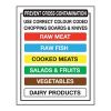 Picture of Colour Code Knives & Boards Self Adhesive