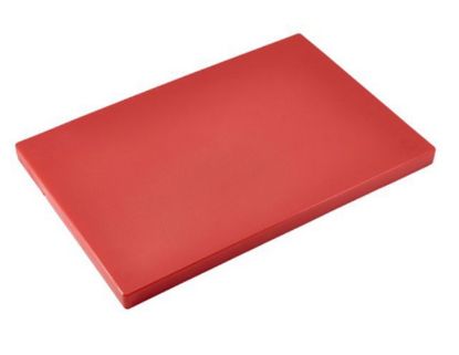 Picture of Red Chopping Board 18x12x1''