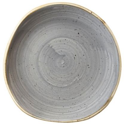 Picture of Churchill Stonecast Round Trace Plate 7.25" Grey (Case Of 12)