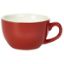 Picture of Genware Porcelain Red Bowl Shaped Cup 17.5cl 6oz (6)