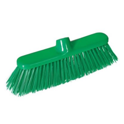 Picture of Deluxe Stiff Broom Green