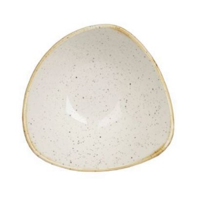 Picture of Churchill Stonecast Triangular Plate 7" Barley (Case Of 12)