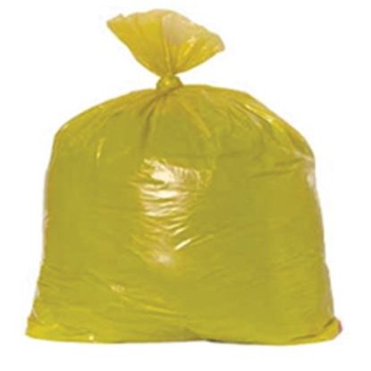 Picture of Refuse Sacks Heavy Duty 180g 18x29x39" Yellow 15kg/90l (200)