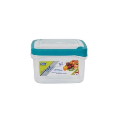 Picture of Seal Tight Square Container 1.4ltr With Teal Rim Lid