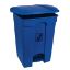 Picture of 45ltr Blue Pedal Bin H610XL400xw405
