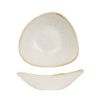 Picture of Churchill Stonecast Triangle Bowl 7" Barley White (Case Of 12)