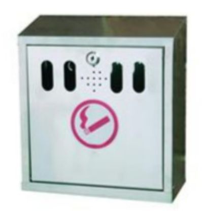 Picture of External Wall Ashtray Silver 3ltr