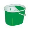Picture of Lucy Oval Mop Bucket & Sieve 15l Green