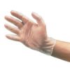 Picture of Jangro Clear 4g Vinyl Gloves Powder Free Small (Pack Of 100)