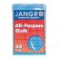 Picture of Jangro Large All Purpose Cloth Blue (Pack Of 50)
