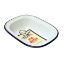 Picture of Falcon Oblong Enamel Pie Dish Traditional 24cm White *p