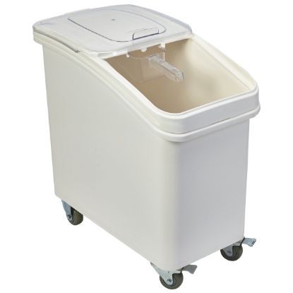 Picture of Mobile Ingredient Bin Polypropylene 102 Ltr Includes Scoop
