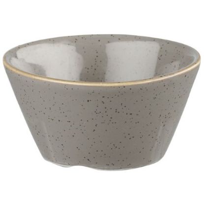 Picture of Churchill Stonecast Squared Sauce Dish 3oz Peppercorn Grey (Case Of 12)