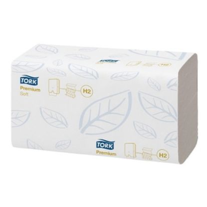 Picture of Tork Prem Hand Towel 2ply H2 White (3150sht)