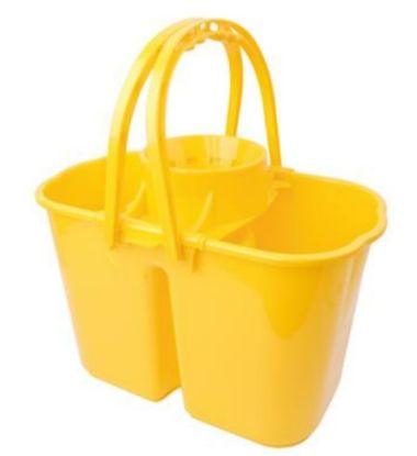 Picture of Duo Hygiene 15 Ltr Bucket Yellow